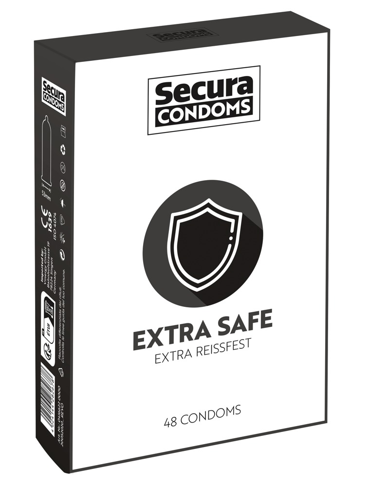 Kondomer "extra Safe" fra Secura