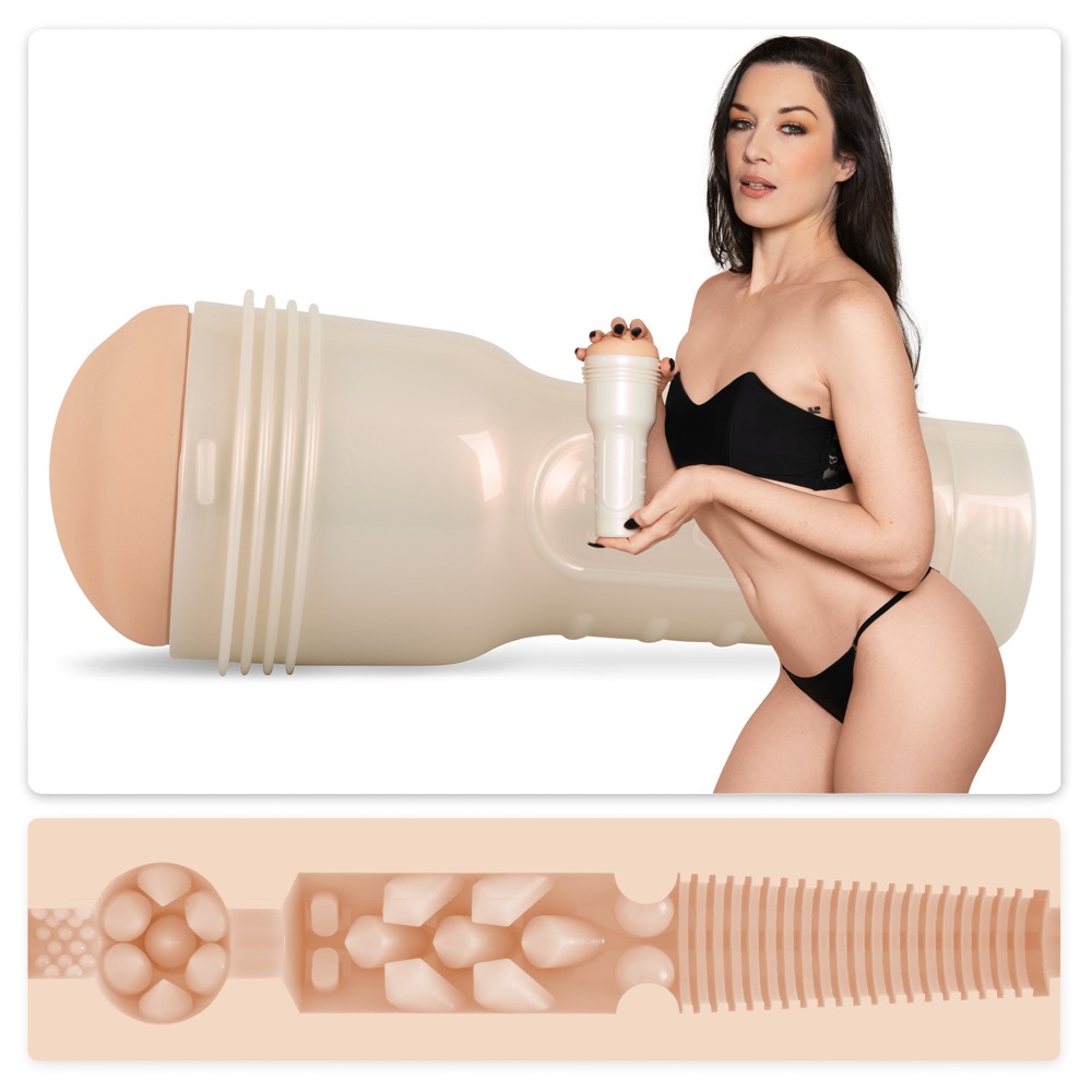 Masturbator âstoyaâ Med Riflet Stimulusstruktur fra Fleshlight