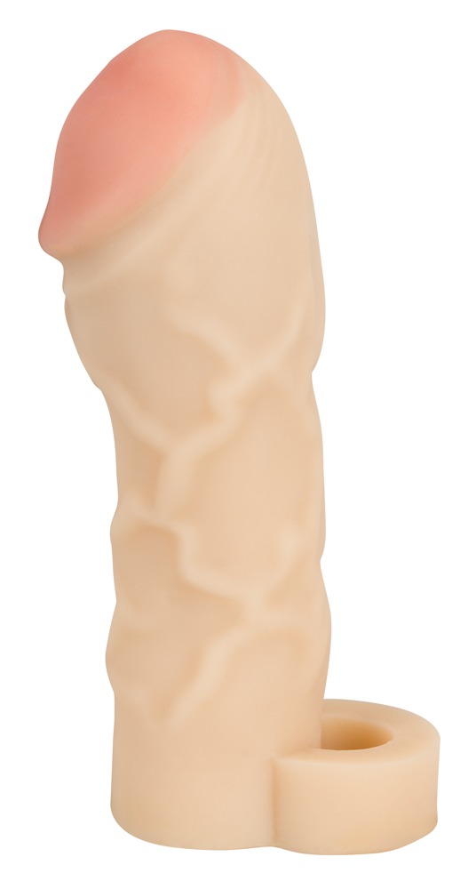 Penishylster Thicker & Bigger Extension Med Testikelring fra You2toys