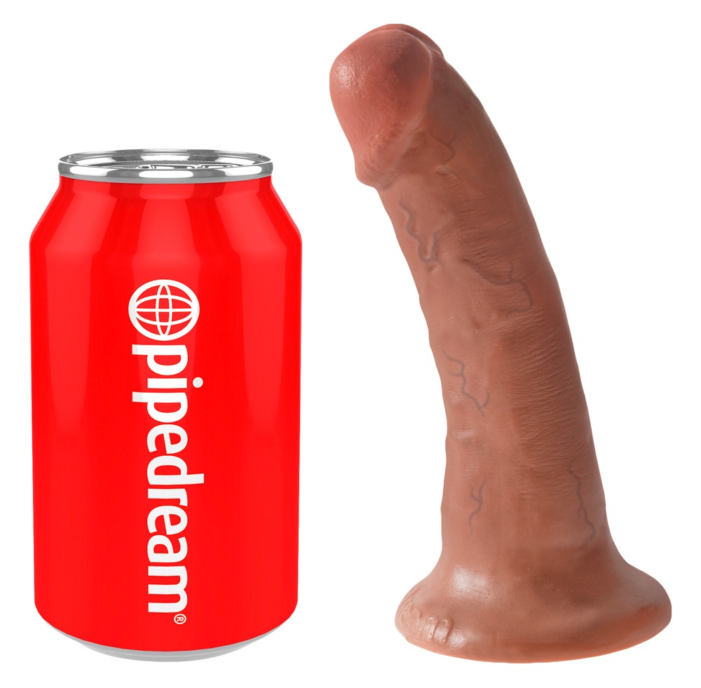 Naturdildo Med Sugekop fra King Cock