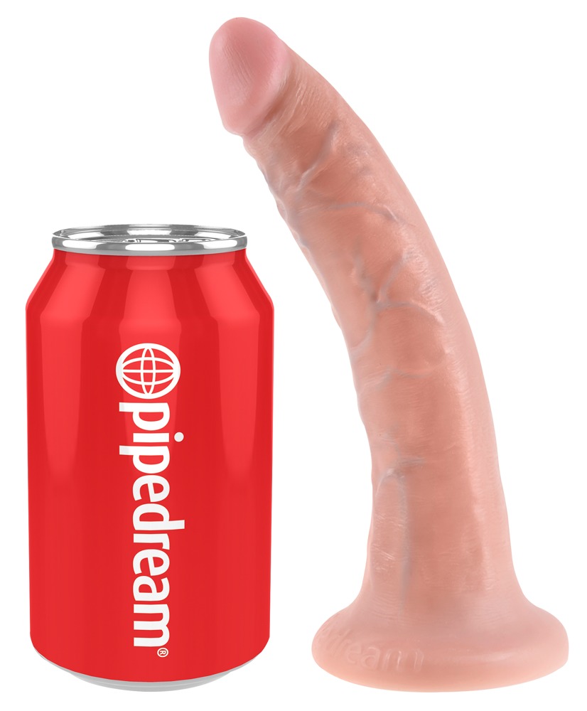 Naturdildo Med Sugekop fra King Cock