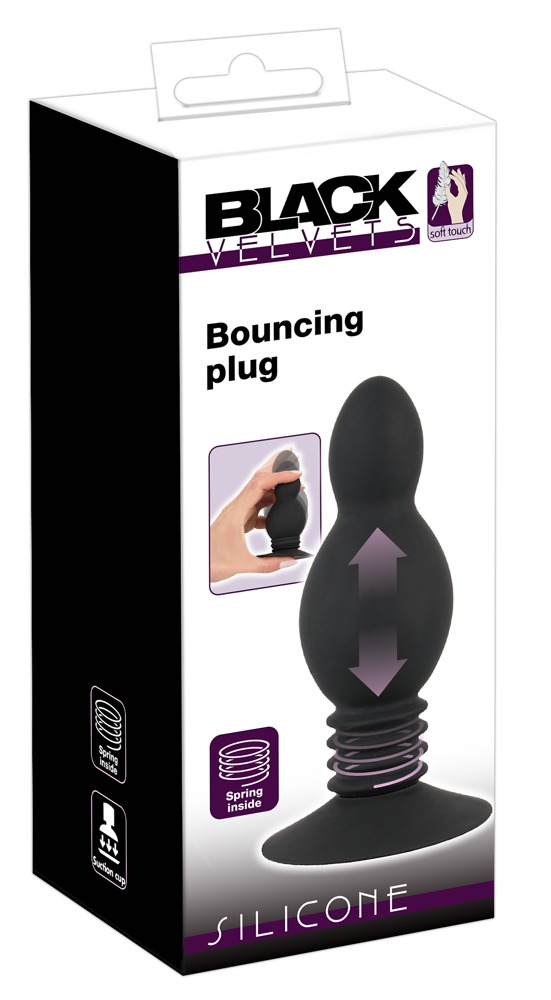 Black Velvets Bouncing Analplug You2toys