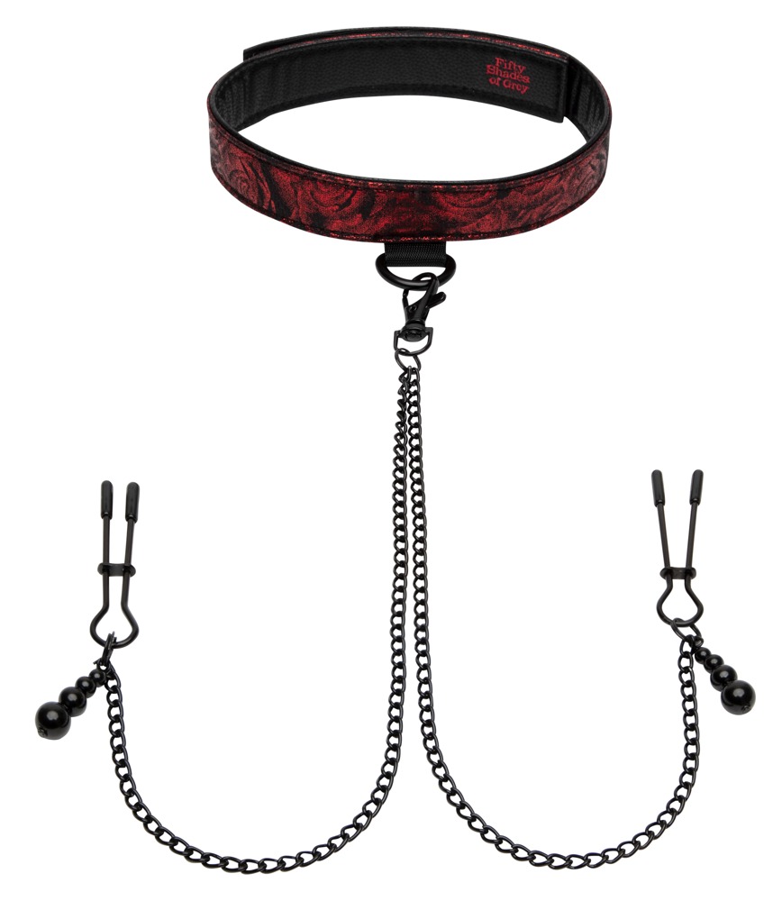 Sweet Anticipation Collar Nipple Clamps fra Fifty Shades Of Grey