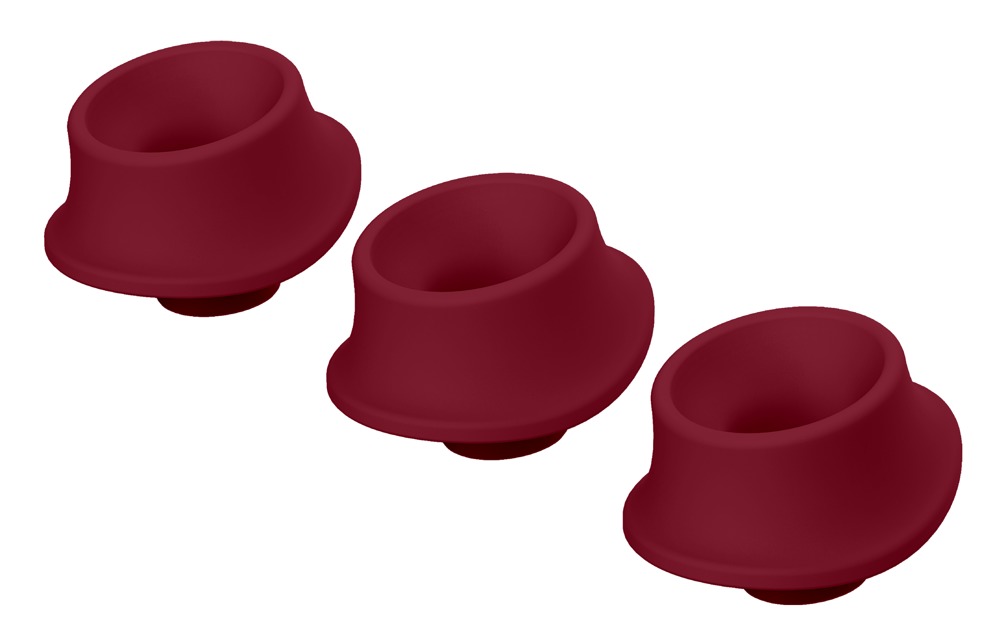 Heads 3 Stk Bordeaux fra Womanizer