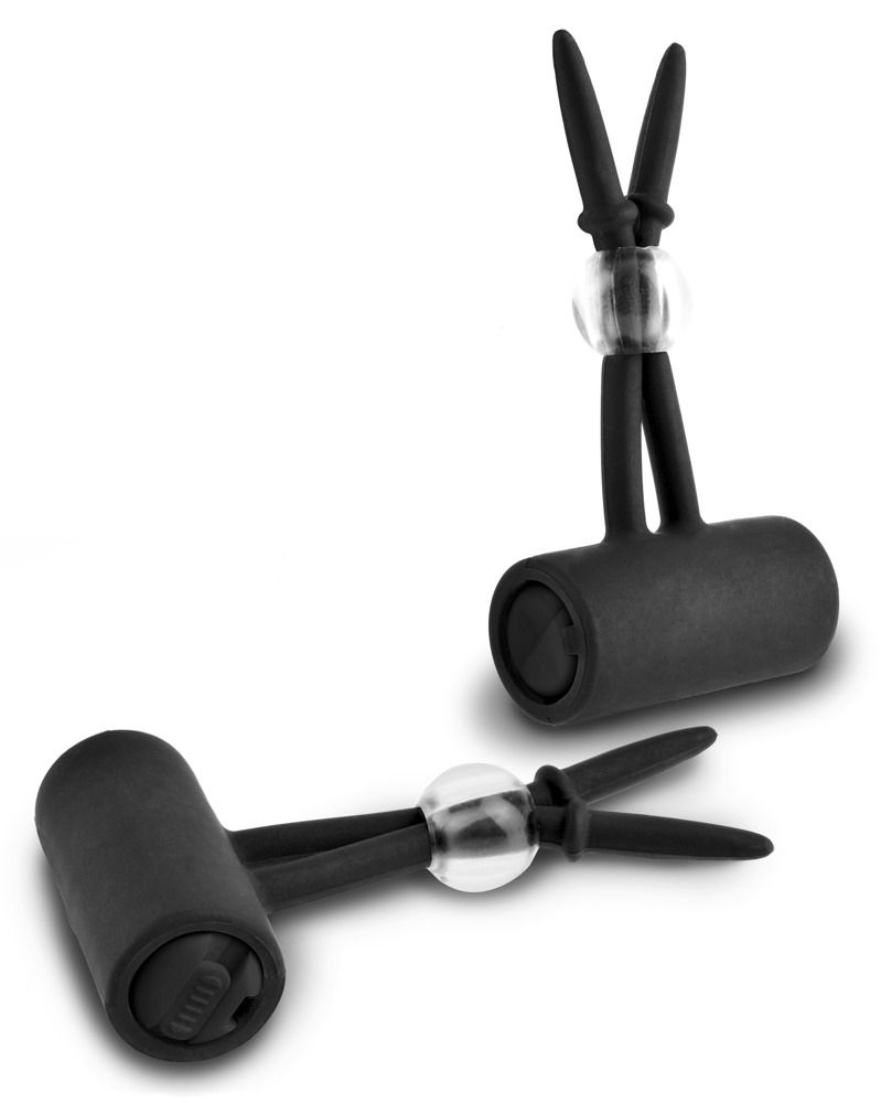 Vibrating Silicone Nipple Lassos fra Fetish Fantasy Series Limited Edition