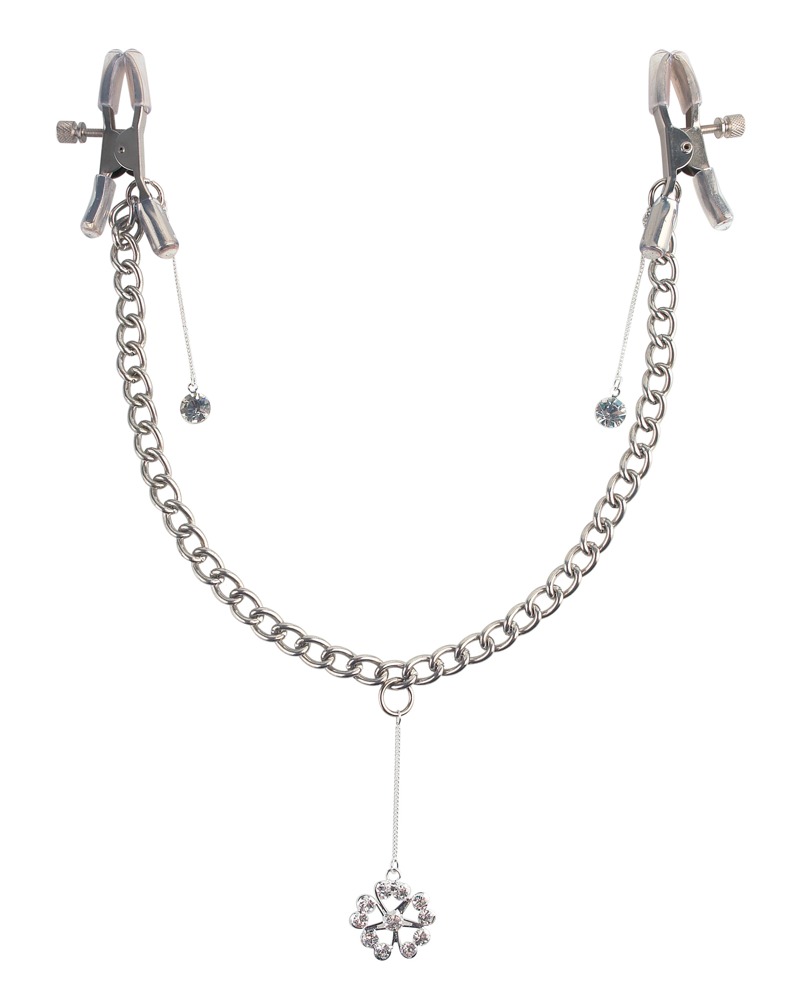 Crystal Nipple Clamps fra Fetish Fantasy Series