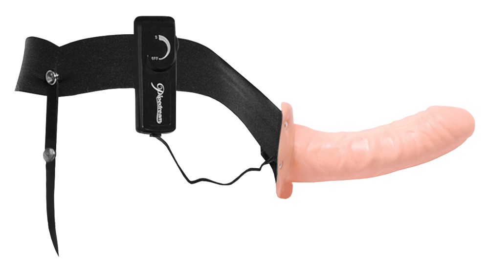 Vibrating Hollow Strap On fra Fetish Fantasy Series