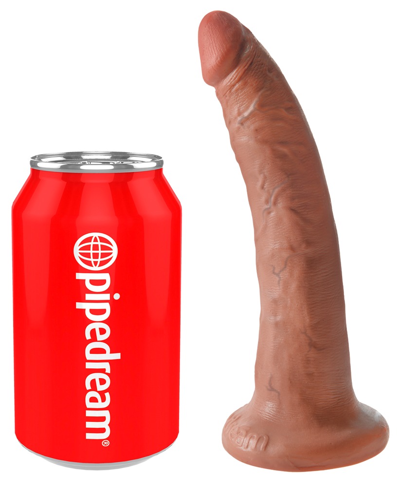 Naturdildo Med Sugekop fra King Cock