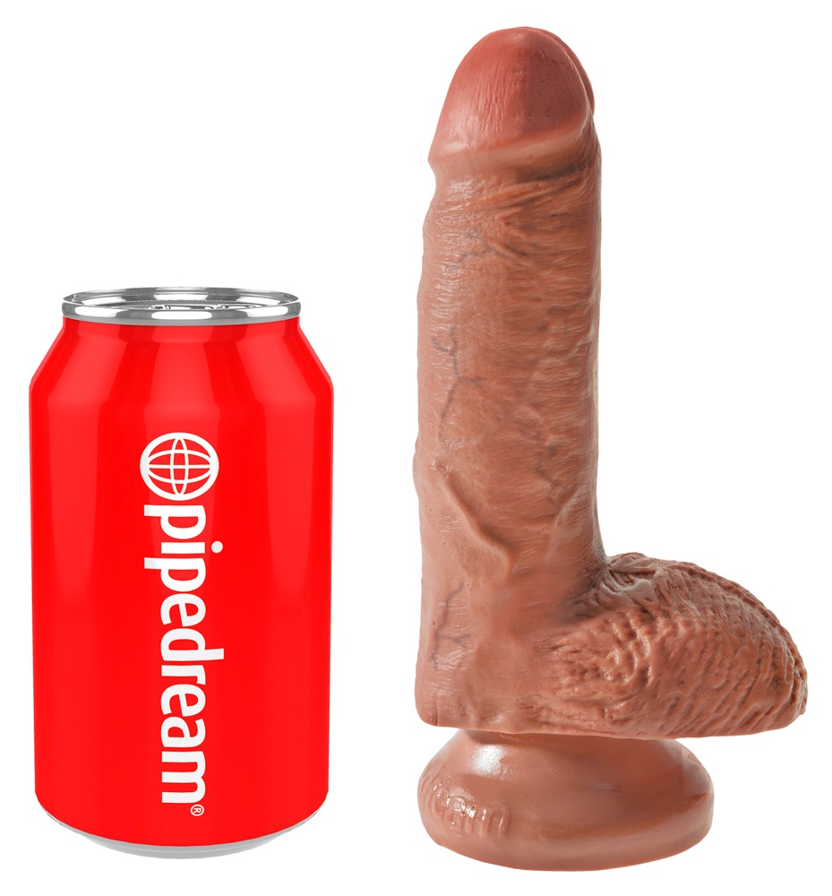 7" Cock With Balls fra King Cock