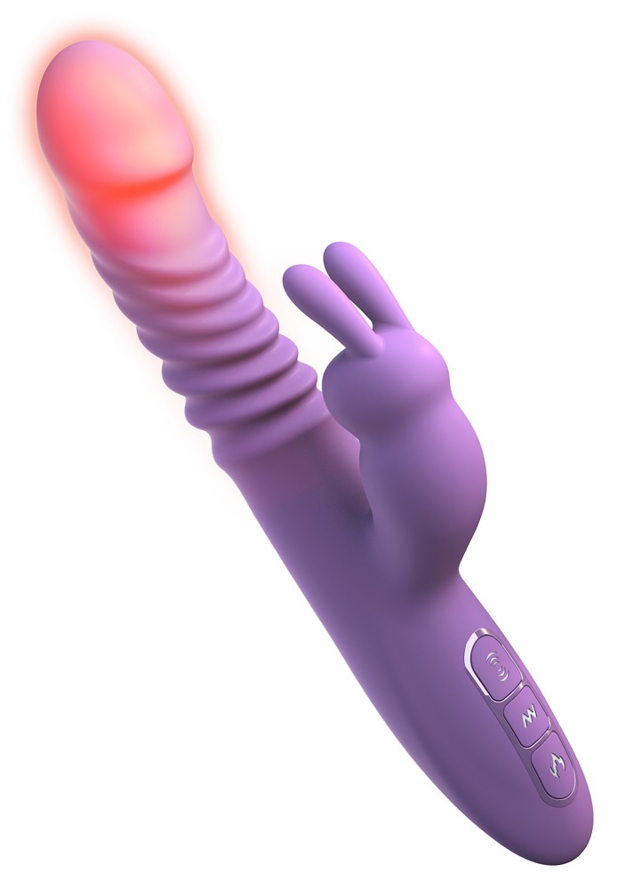 Rabbitvibrator M Varmeeffekt fra Fantasy For Her