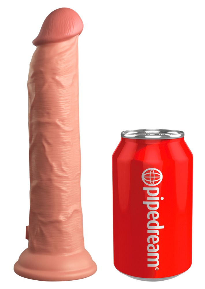 9â Dual Density Silicone Cock fra King Cock Elite
