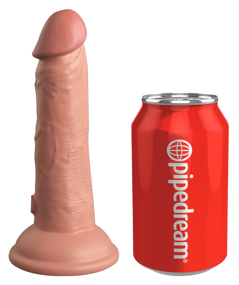 6â Silicone Cock fra King Cock Elite