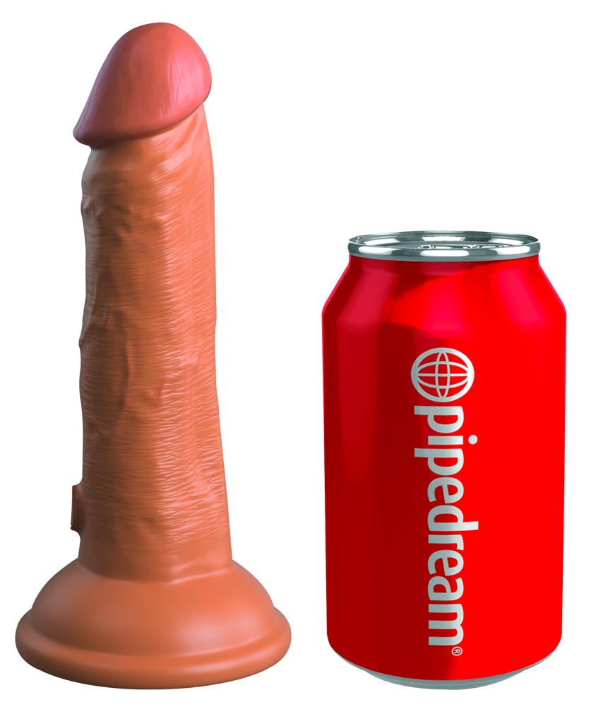 6â Silicone Cock fra King Cock Elite