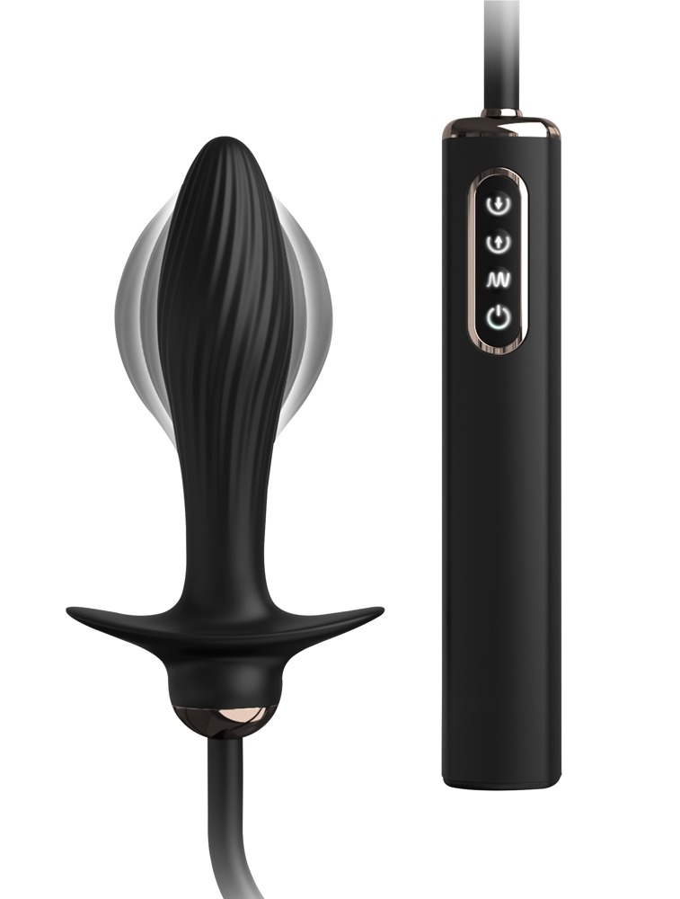 Analvibrator Auto Throb Inflatable Vibrating Plug fra Anal Fantasy Elite