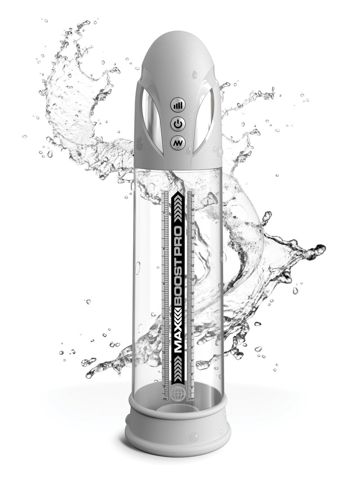 Penispumpe "max Boost Pro Flow" Med Automatisk Sugekraft fra Pump Worx