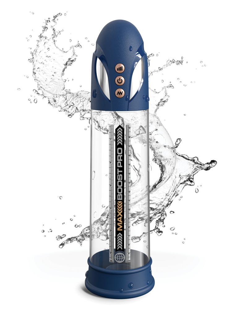 Penispumpe "max Boost Pro Flow" Med Automatisk Sugekraft fra Pump Worx