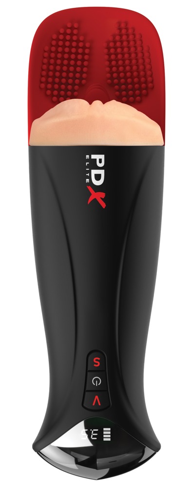 Masturbator "fuck O Matic Pro " Med Hyper Pulse Testikelmassage fra Pdx Elite