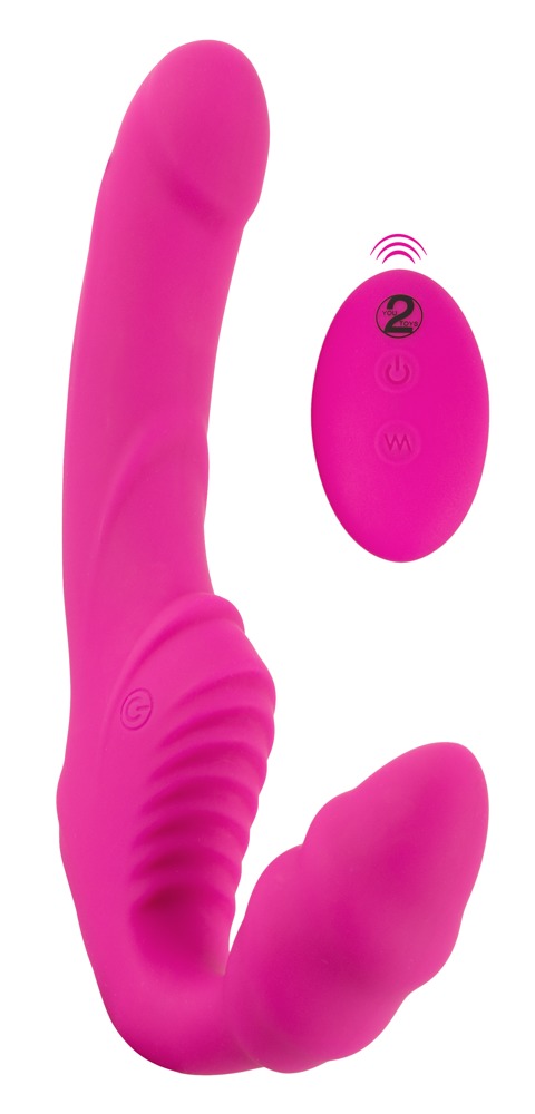 Vibrating Strapless Strap On 2 fra Strapless Strap-on