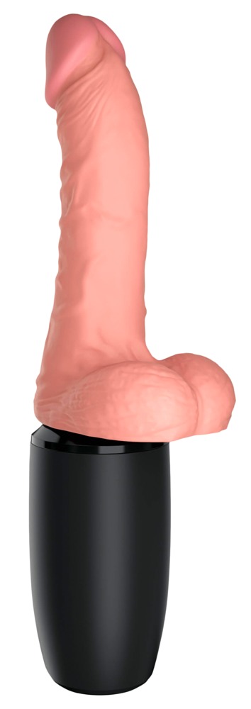 6,5â Thrusting Cock With Balls fra King Cock Plus