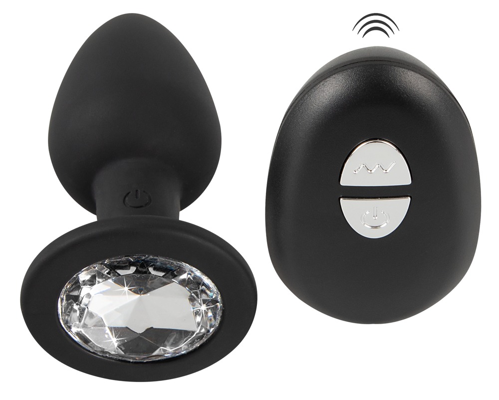 Vibro Analplug "rc Diamond" fra Accessoire Bizarre