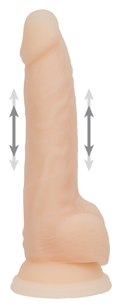 9" Stødende Naturdildo fra Naked Addiction