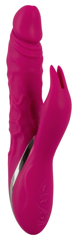 Vibrator Med Rotation fra Go Soft