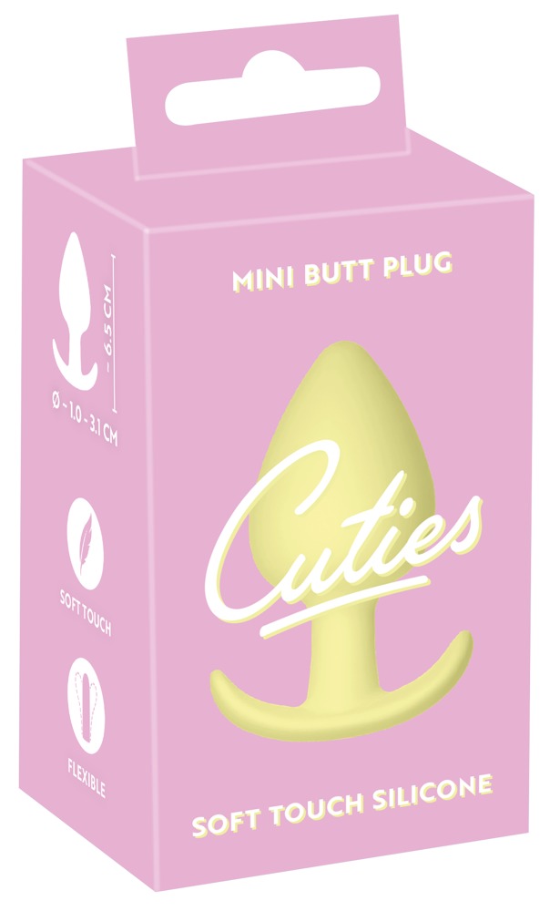 Cuties Mini Butt Plug Gul