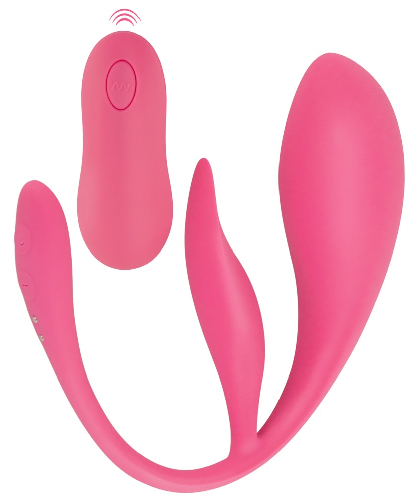 Vibro æg Rc Double Pleasure Love Ball fra Sweet Smile