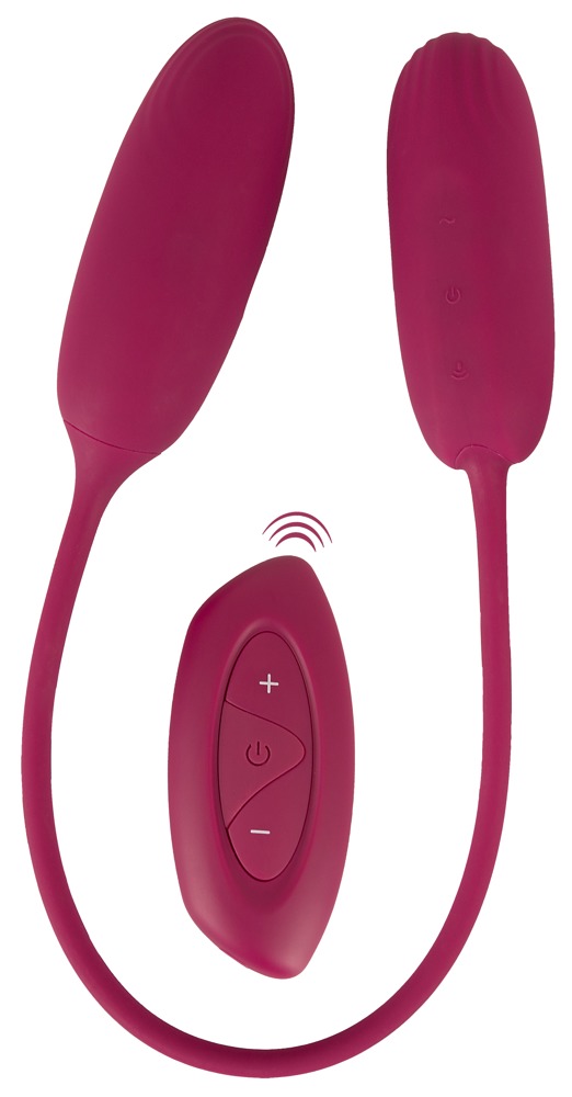 Dobbelt Vibrobullet ârc Shaking & Vibrating Love Egg Duoâ fra Sweet Smile