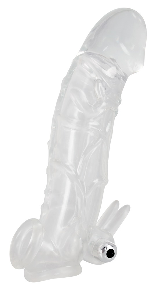 Vibro Penishylster "skin" fra Crystal