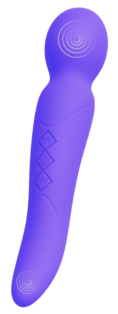 Massagestav âdual Motor Vibeâ, 22 Cm, Med 10 Vibrationsrytmer fra Sweet Smile