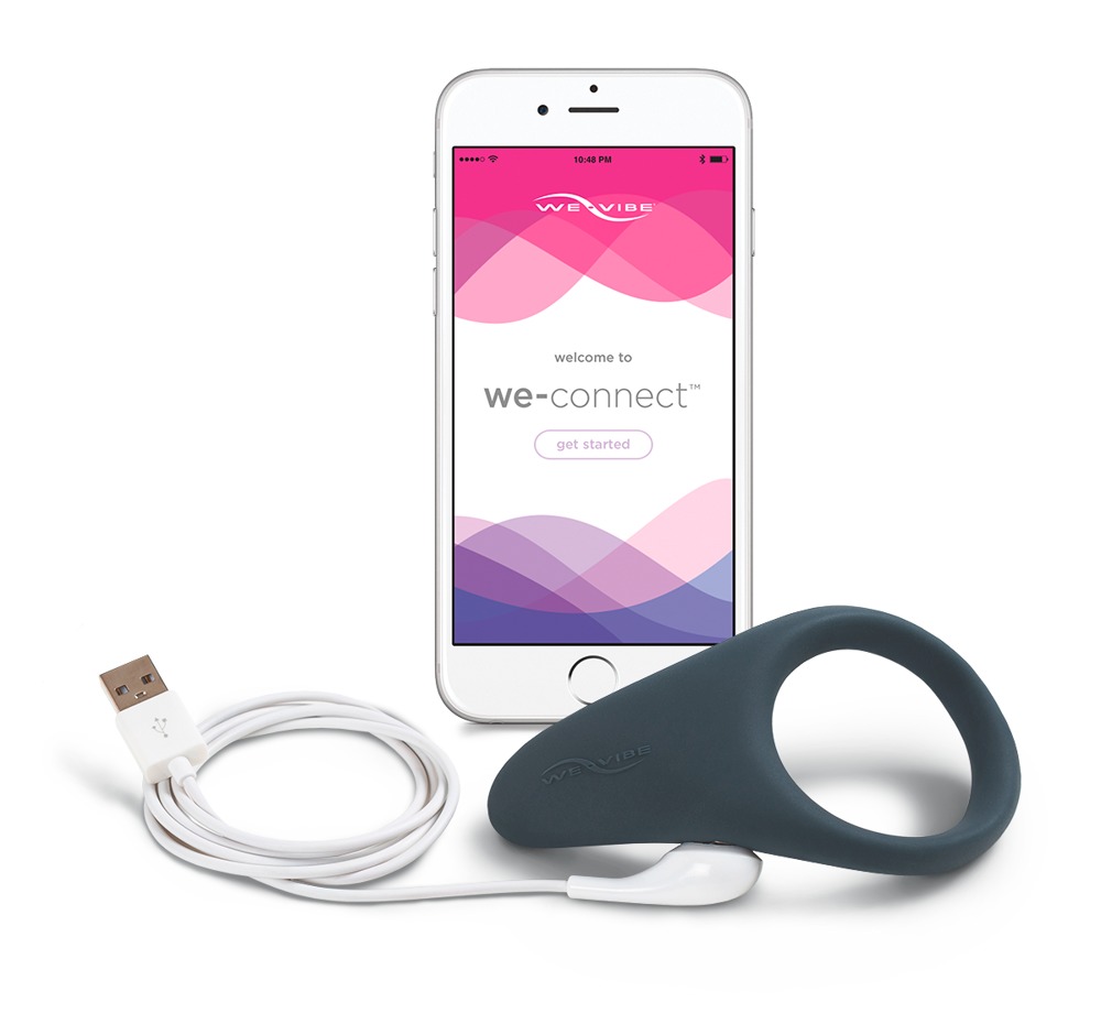 Vibro Penisring âvergeâ Med Mellemkød Stimulator Og 10 Modi Pr. App fra We-vibe