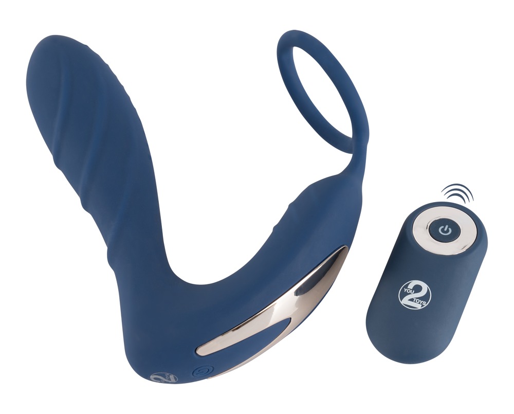 Vibrerende Prostata Plug Med Penisring fra You2toys