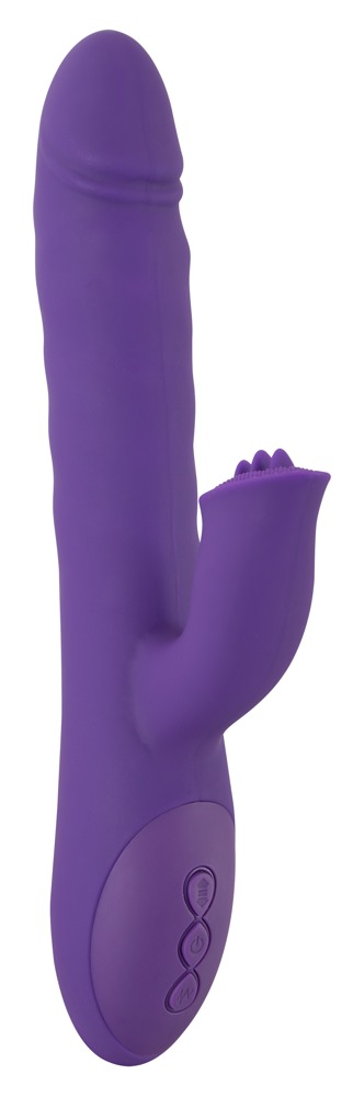 Vibrator Med Stød Og Rotation fra Sweet Smile