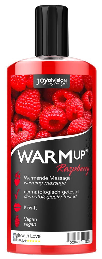 Massageolie "warmup" Med Varmende Effekt fra Joydivision Präparate