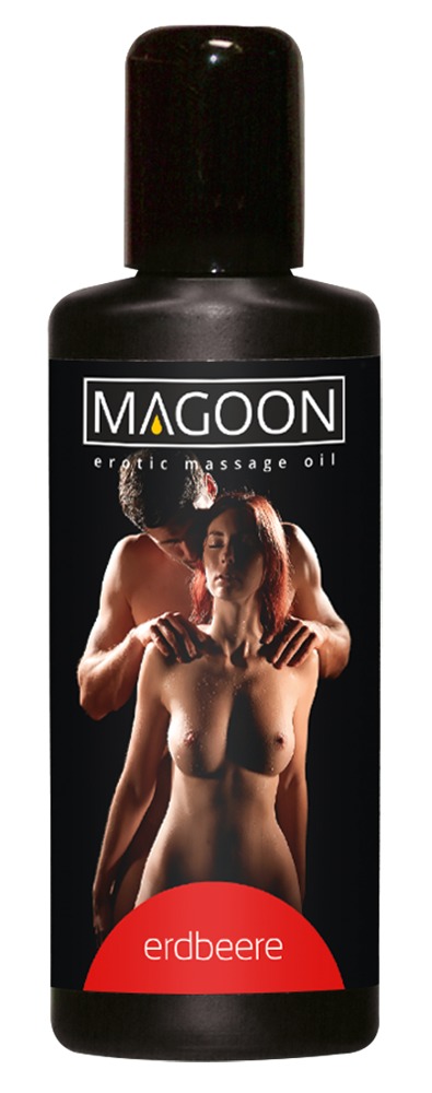 Massageolie Jordbær Magoon