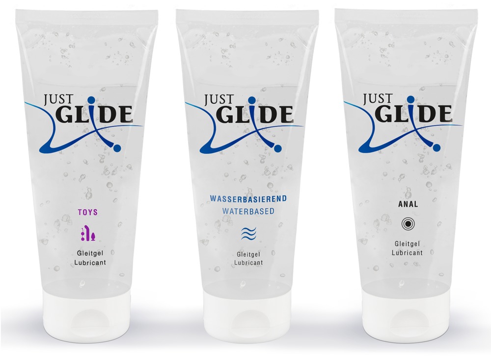 Sæt 3 X 200 Ml fra Just Glide