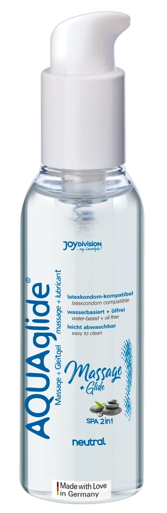 Massage Og Glidegel Aquaglide Massage + Glide 2 In 1, 200 Ml fra Joydivision Präparate
