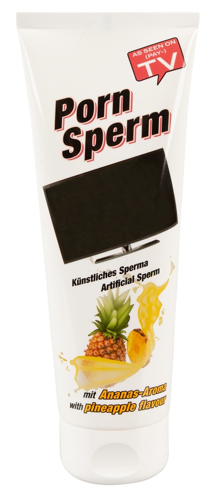 Erotisk Gel "porn Sperm Pineapple" Med Ananasaroma