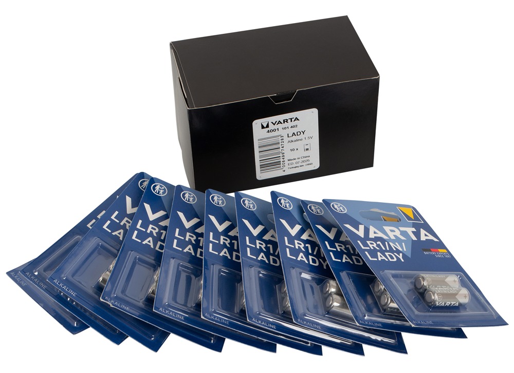 Batteri N 10x2er fra Varta