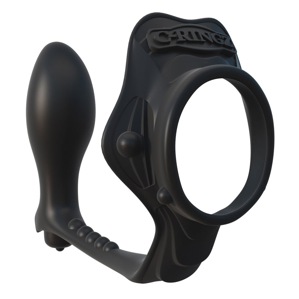 Fantasy C Ringz Rock Hard Ass Gasm Penisring Og Anal Vibrator
