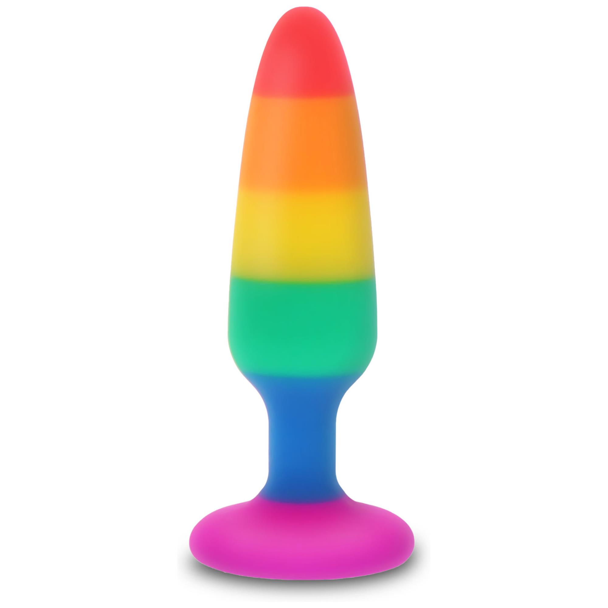Twink Buttplug Rainbow M fra Toy Joy