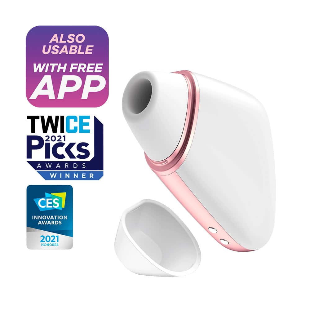 Love Triangle Klitoris Stimulator Hvid fra Satisfyer