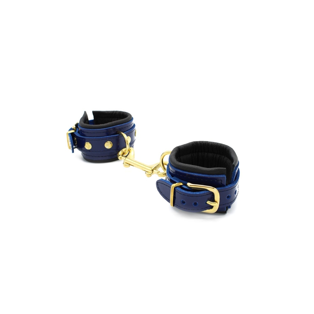 Håndjern I Blå Læder fra O-products