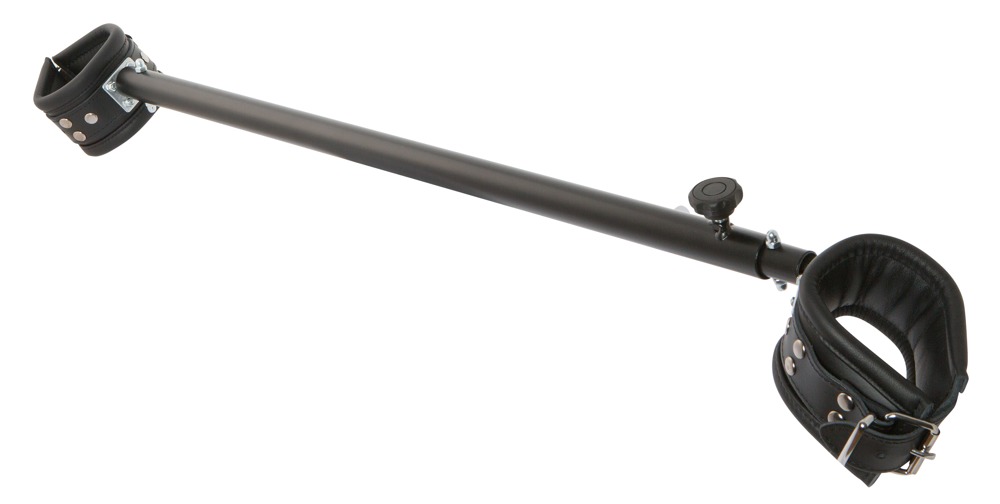 Metalspredestang, Polstret, Glatlæder Indenfor, Indstilleligt 65 120 Cm fra Zado