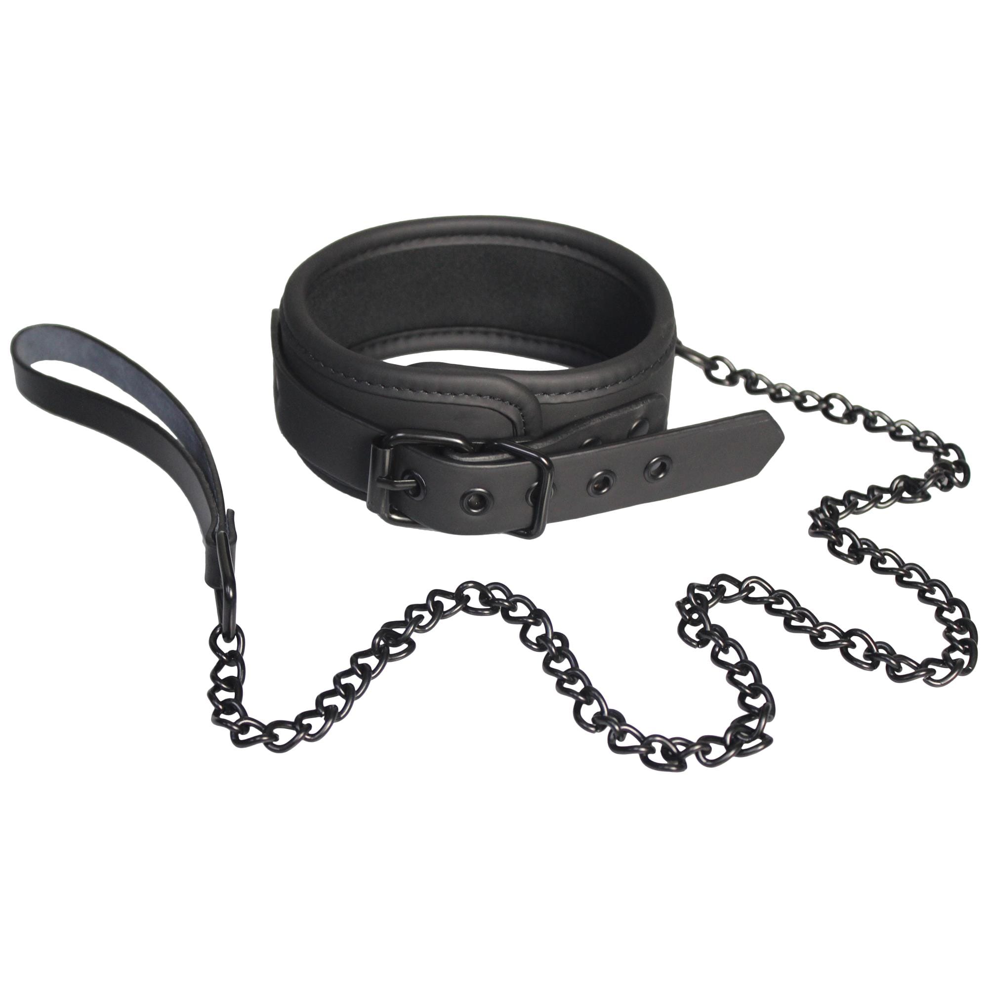 Blaze Collar And Leash Black fra Dream Toys