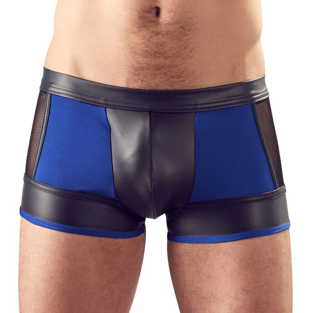 Blå Sort Boksershorts S fra Svenjoyment