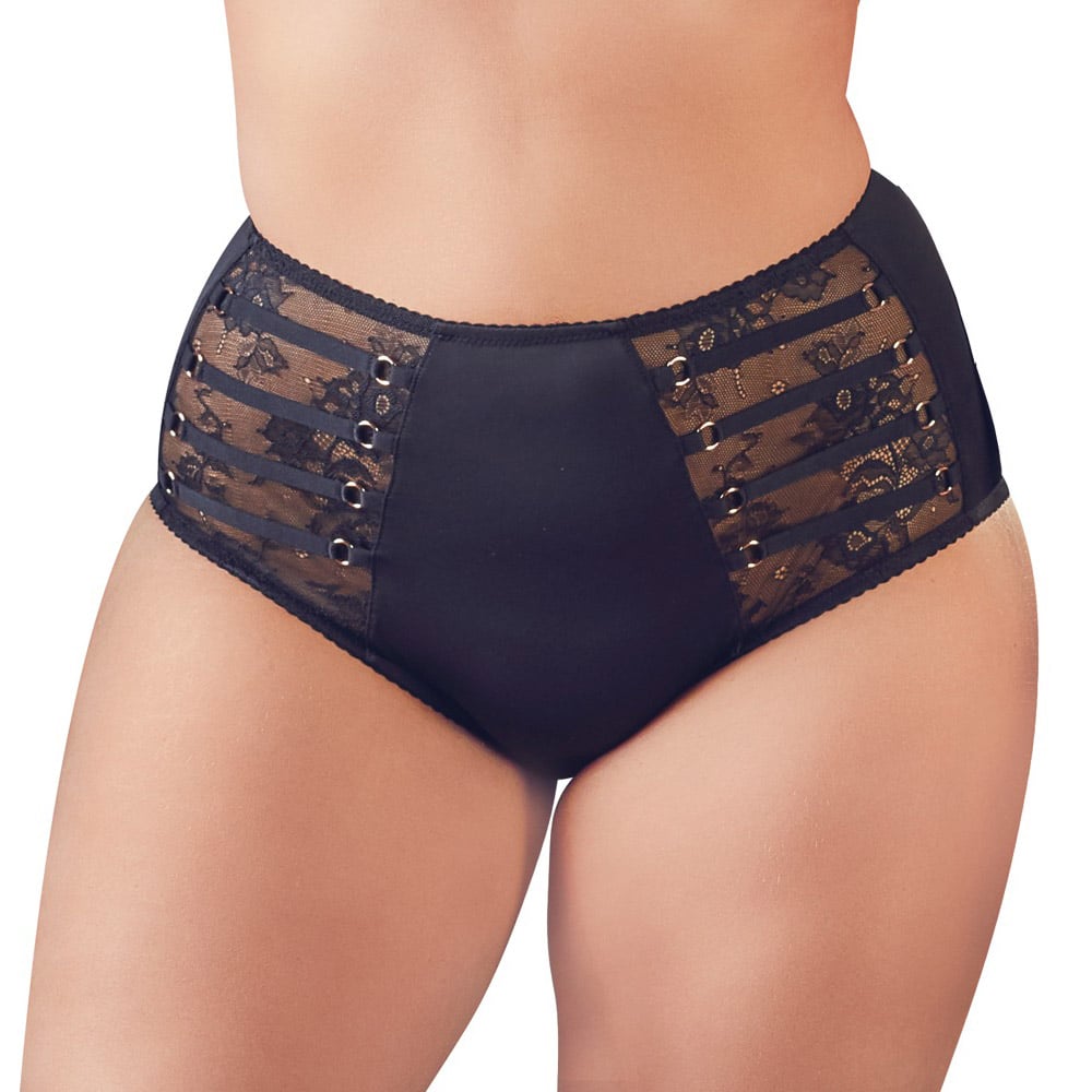 Cate Plus Size Trusse Sort L fra Cottelli