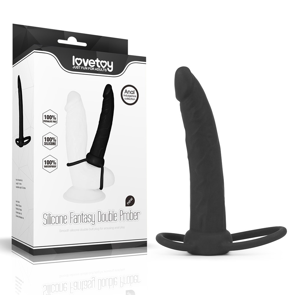 Lovetoy Dobbelt Prober Sort