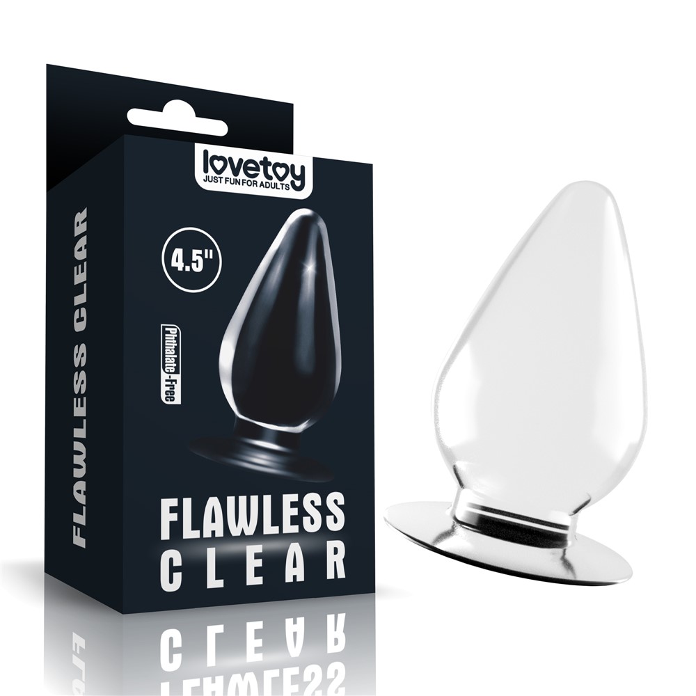 Lovetoy Flawless Clear Anal Plug 11,5cm